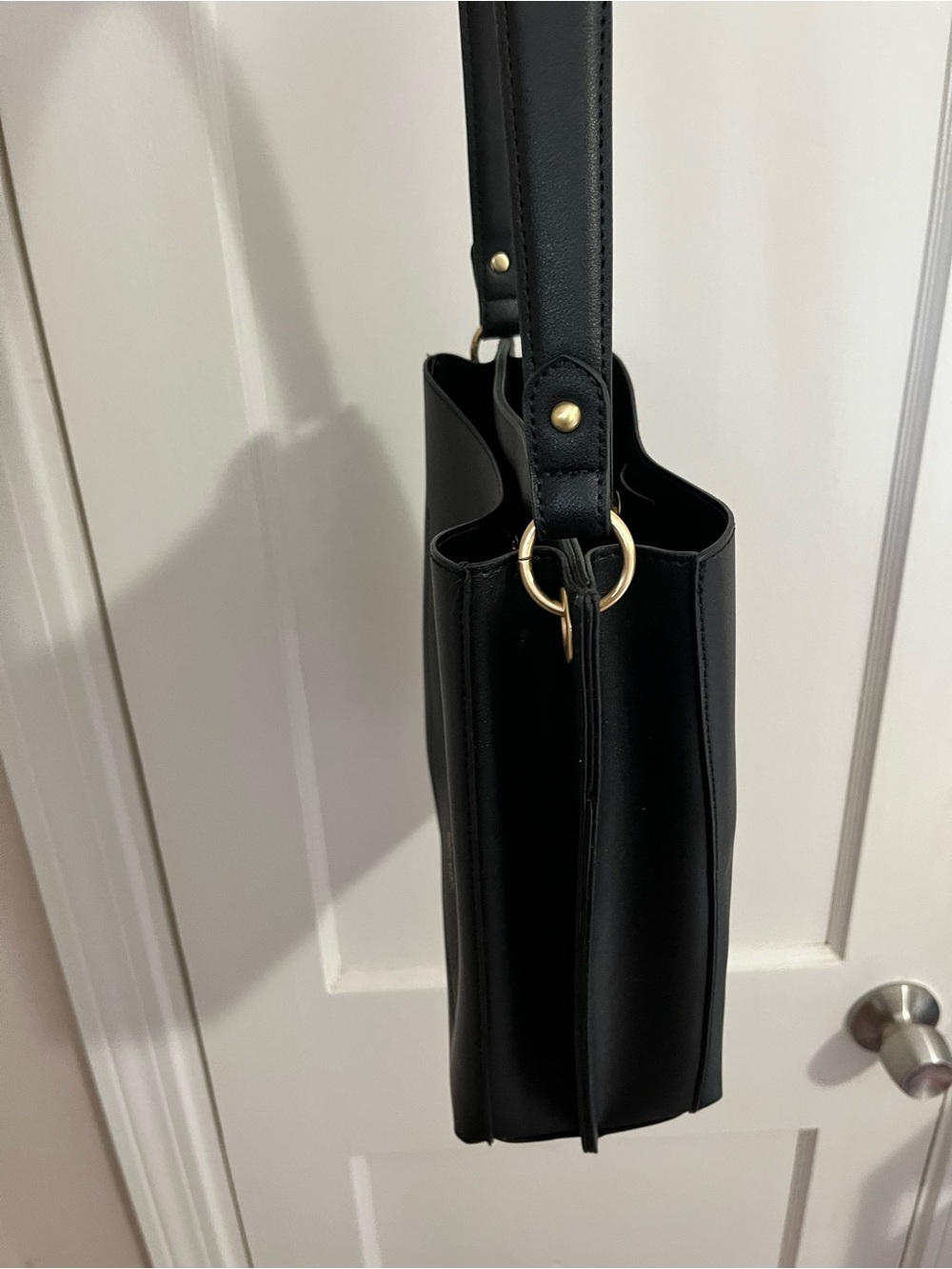 NWOT Nanette Lepore Black Shoulder Hobo Bag - Picture 4 of 7
